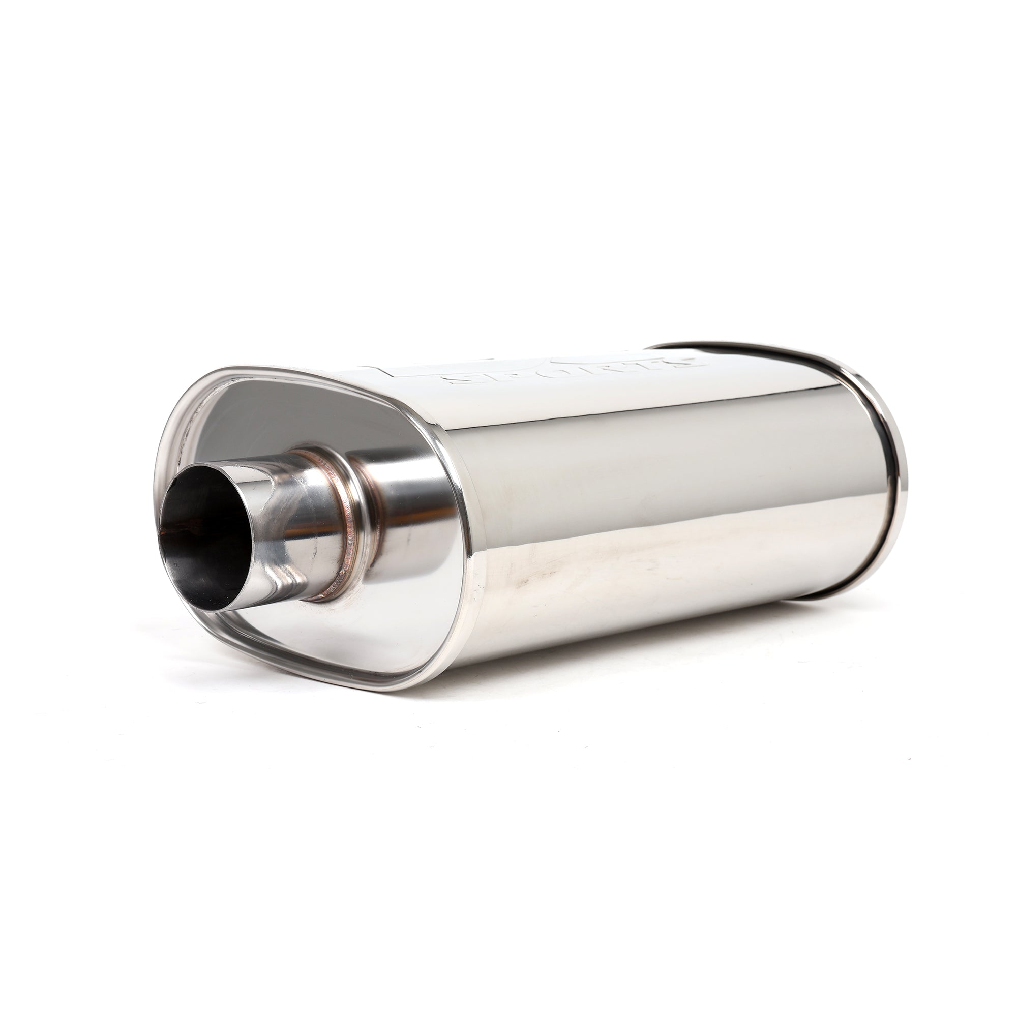 DC Sports Universal Oval Muffler 2.5
