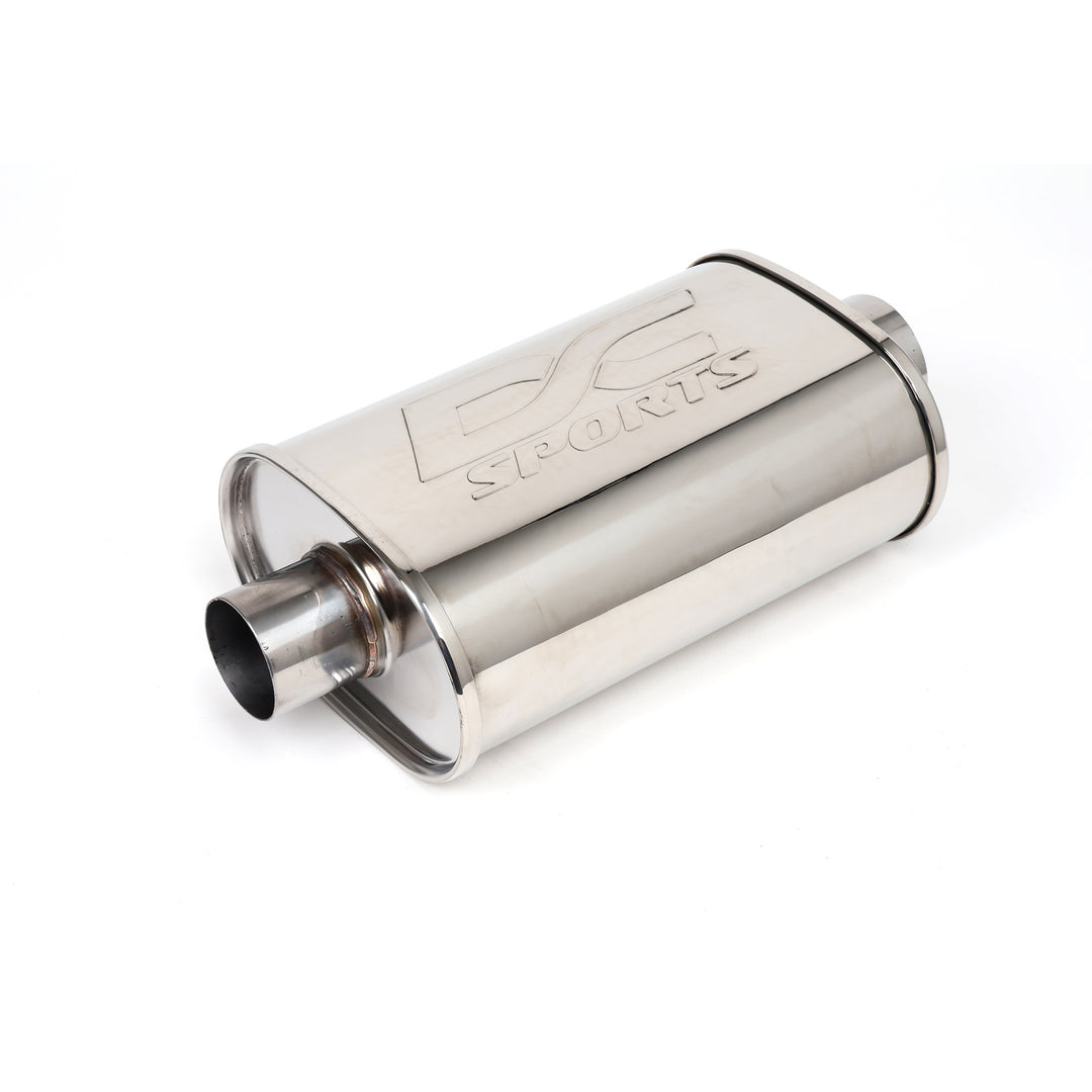 小物 Sound sports muffler DC Sports Universal Oval Muffler 2.5