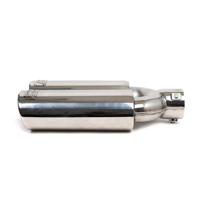 DC Sports Exhaust DC Sport Polished Stainless Universal Bolt On Exhaust Tip 2.375" 5 Inlet 3.75" Outlet