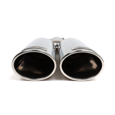 DC Sports Exhaust DC Sport Polished Stainless Universal Bolt On Exhaust Tip 2.375" 5 Inlet 3.75" Outlet