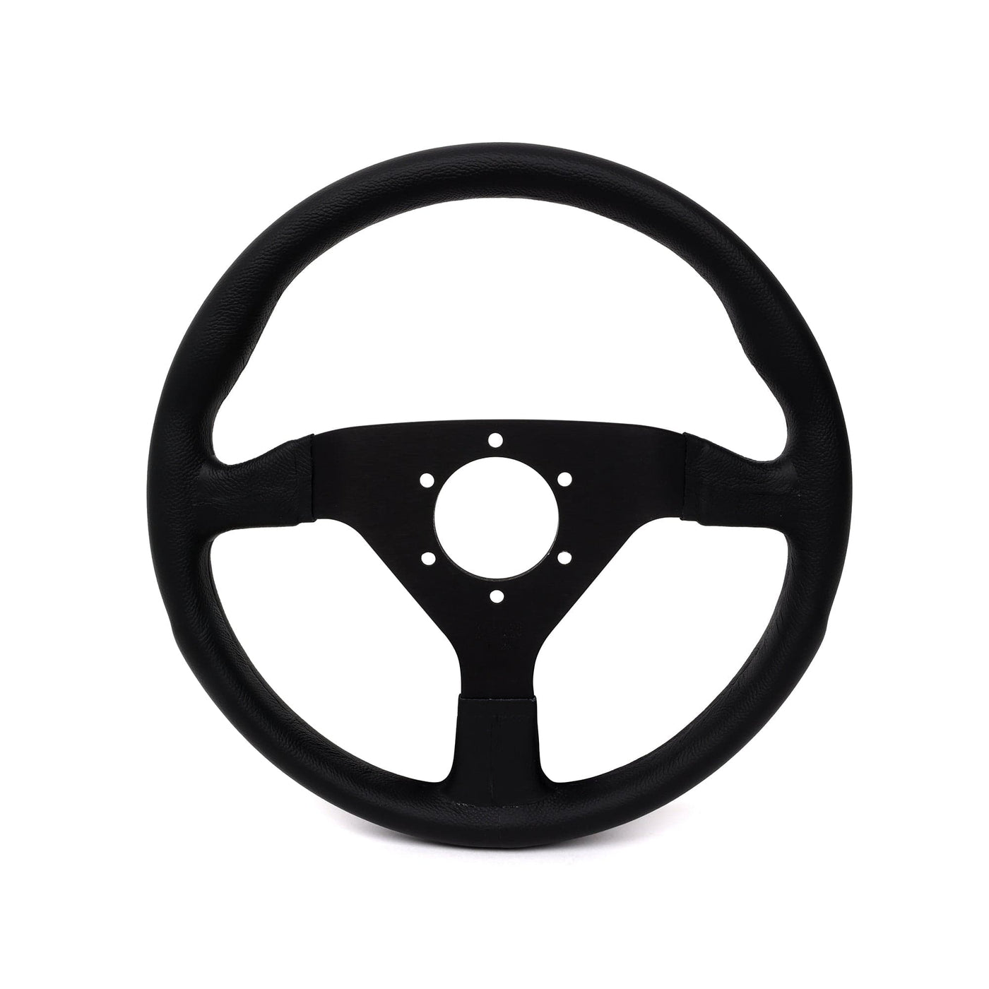 Momo Motorsports Steering Wheels Momo MOD78 Leather Steering Wheel 320 mm - Black/Black Spokes