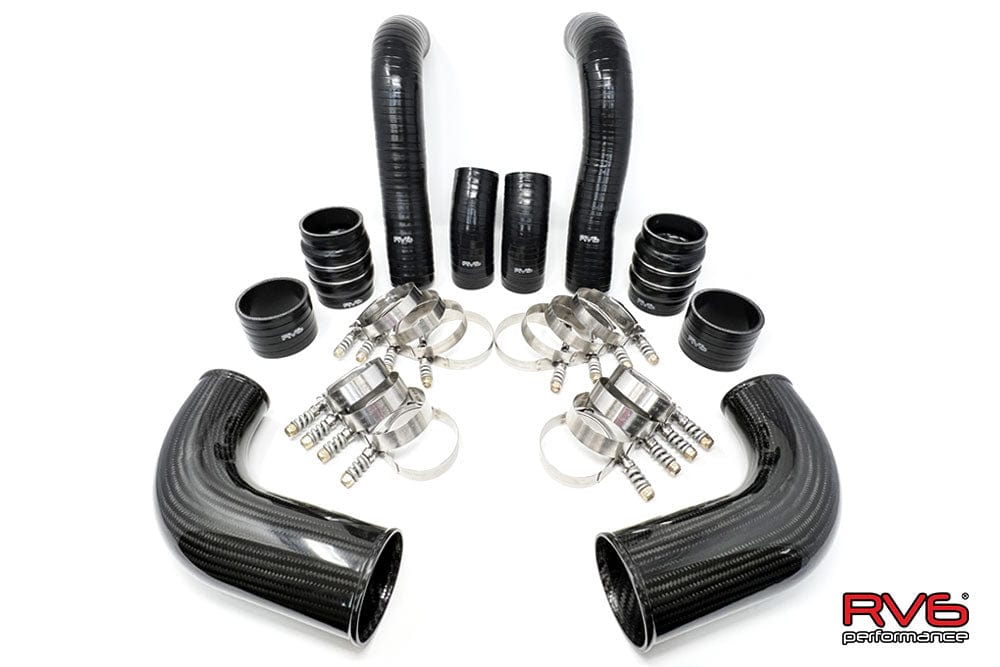 RV6 Performance Intake System RV6 Performance 2016+ NSX FULL Upgraded Charge Pipe Tubing Kit