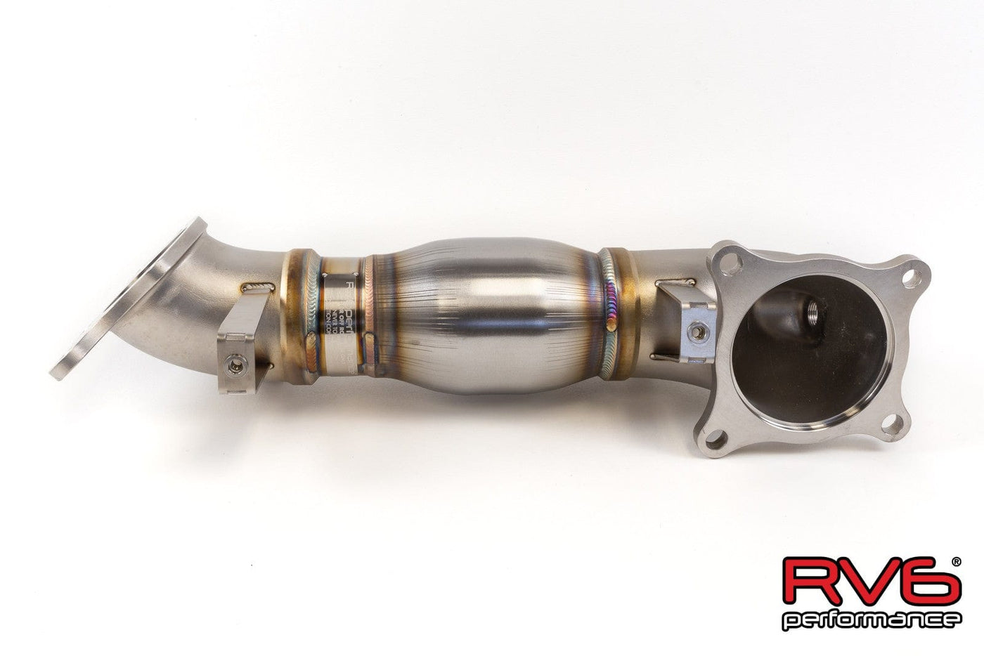 RV6 Performance Downpipe RV6 Performance 17+ K20C CTR/Type-S/RDX/TLX/Accord Catted Downpipe