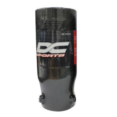 DC Sports Exhaust DC Sport Black Universal Bolt On Exhaust Tip 2.875" Inlet 3.75" Outlet