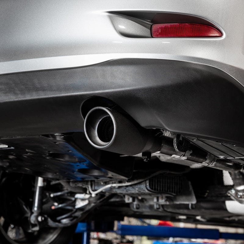 DC Sport Black Universal Bolt On Exhaust Slant Cut Tip 2.25