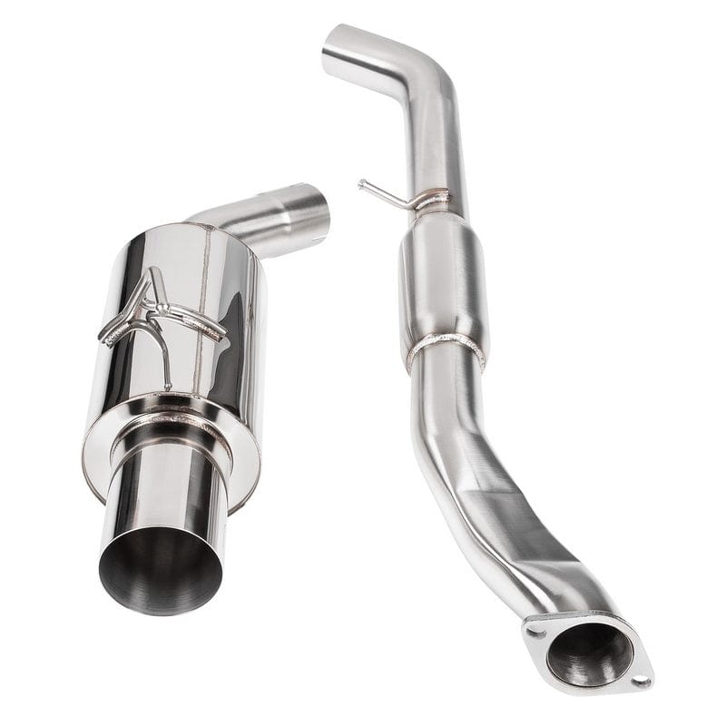DC Sports Exhaust Polished DC Sports Single Canister Exhaust (09-21 Nissan 370Z)